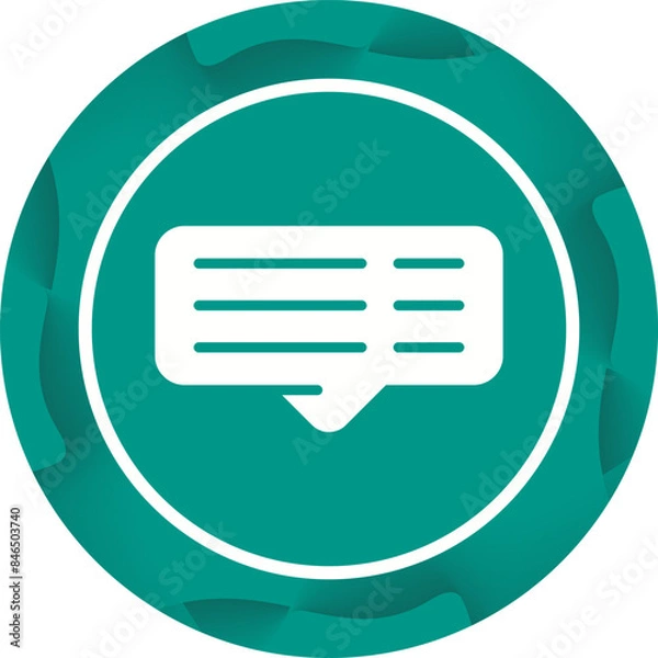 Fototapeta Comment Vector Icon