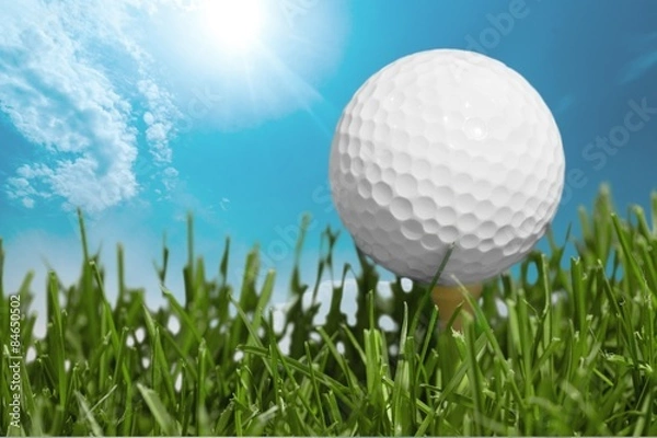 Fototapeta Golf, Golf Ball, Tee.