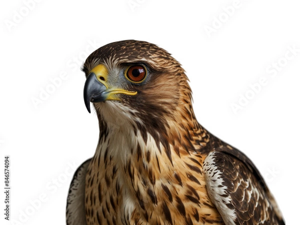 Fototapeta hawk isolated on transparent background