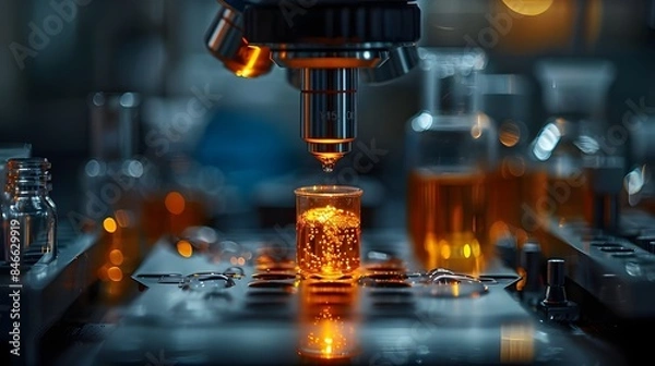 Fototapeta cutting-edge science and technology