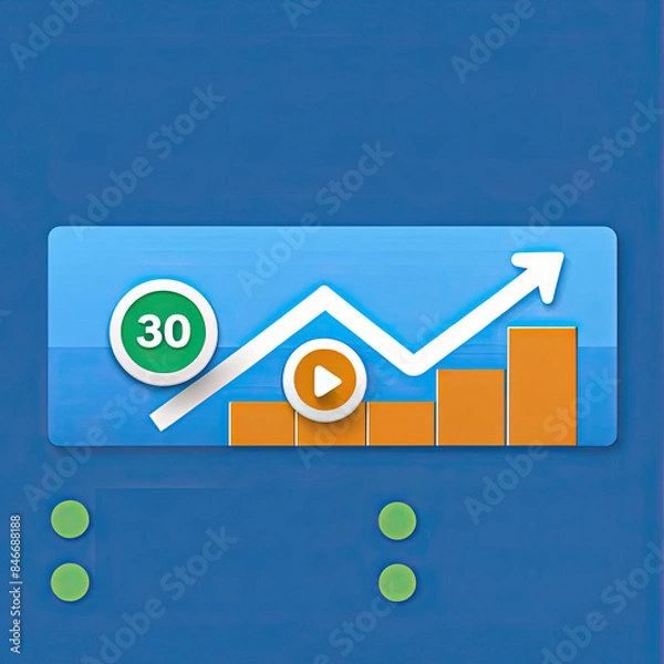 Obraz seo success metrics infographic with calculations

