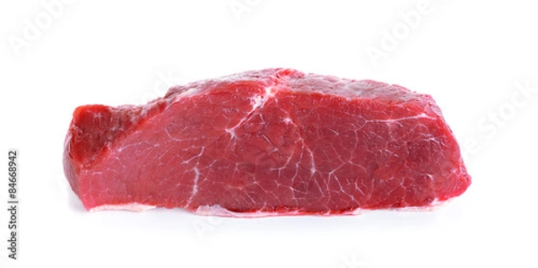 Obraz Meat isolated on the white background