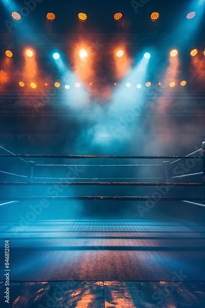 Fototapeta Boxing Ring Background