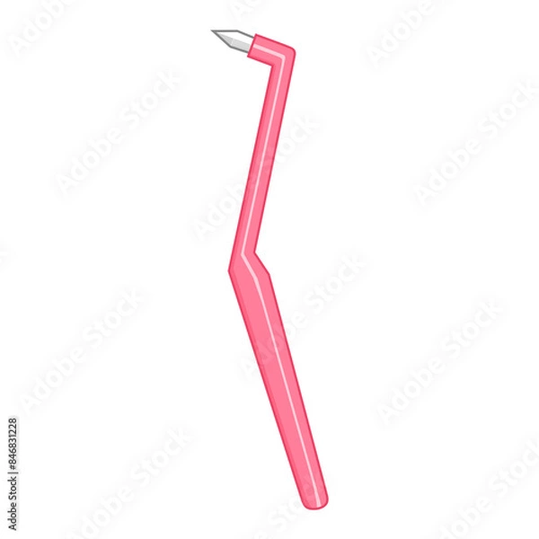 Fototapeta ピンク色のタフトブラシ