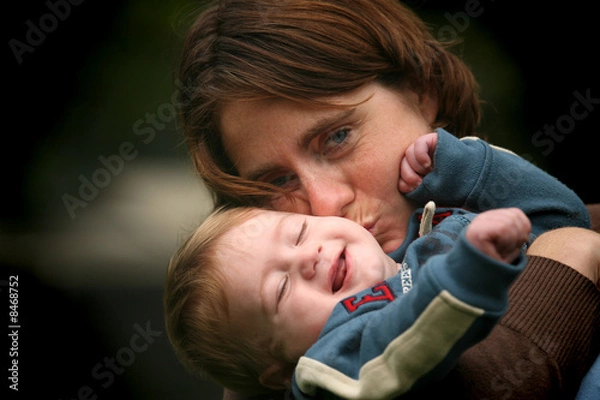 Fototapeta Mutter und Kind