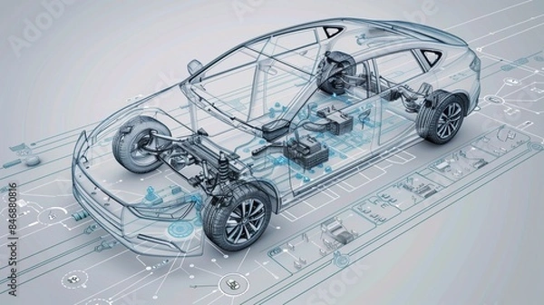 Fototapeta SDV Architecture
