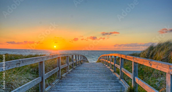Fototapeta Brücke Strand