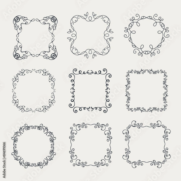 Fototapeta Vintage frame