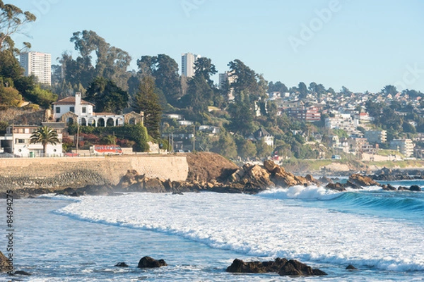 Obraz Haze over the coast