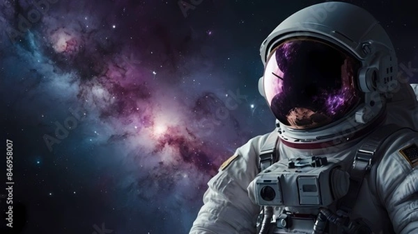 Fototapeta astronaut in space