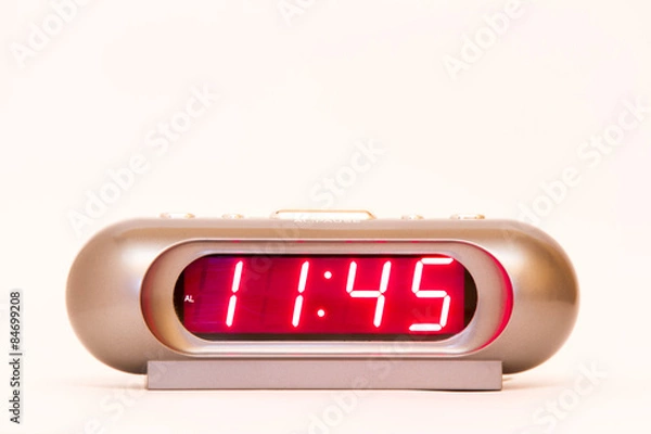 Fototapeta Digital Watch 11:45