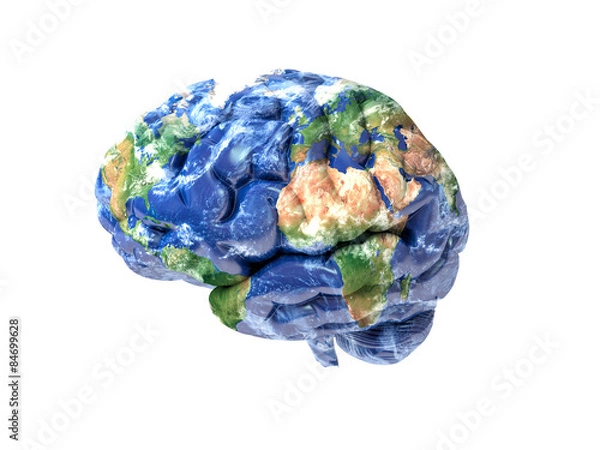 Obraz Earth brain
