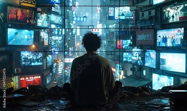 Fototapeta Silent Revolution How Background Technologies Are Quietly Reshaping Society