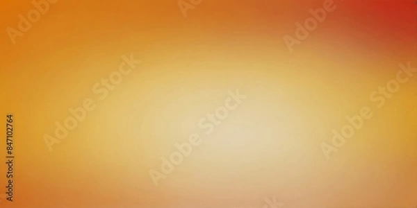 Fototapeta A smooth and simplistic orange gradient background that can be versatile for design purposes