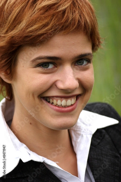 Obraz Uśmiechająca się dziewczyna