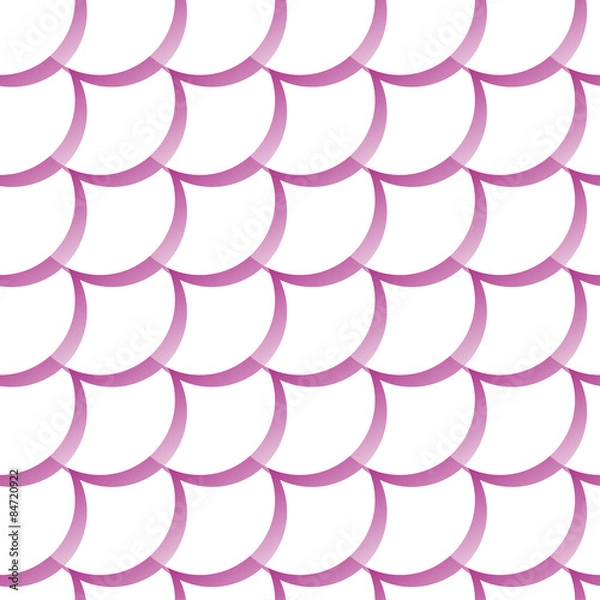 Obraz Seamless pattern with scales. Editable vector. Eps 10