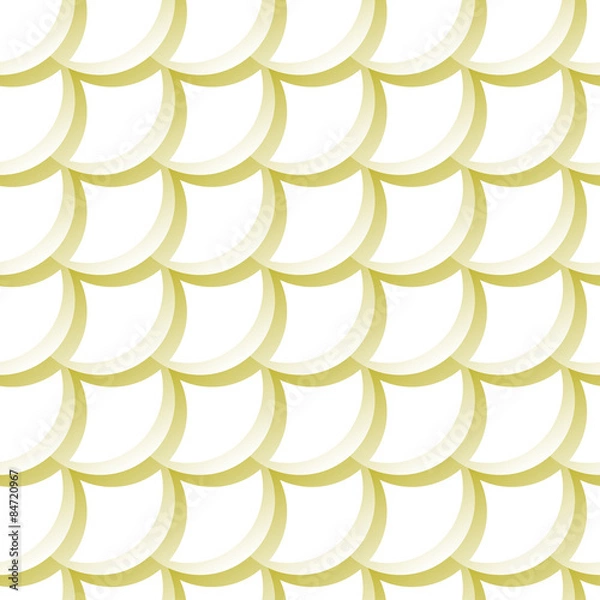 Fototapeta Seamless pattern with scales. Editable vector. Eps 10
