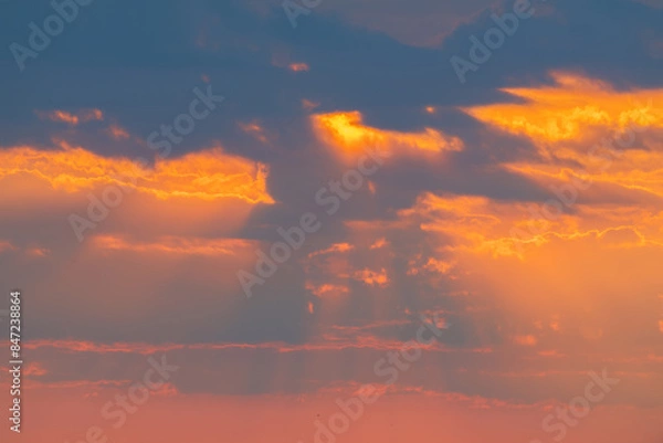 Fototapeta Sky in sunset