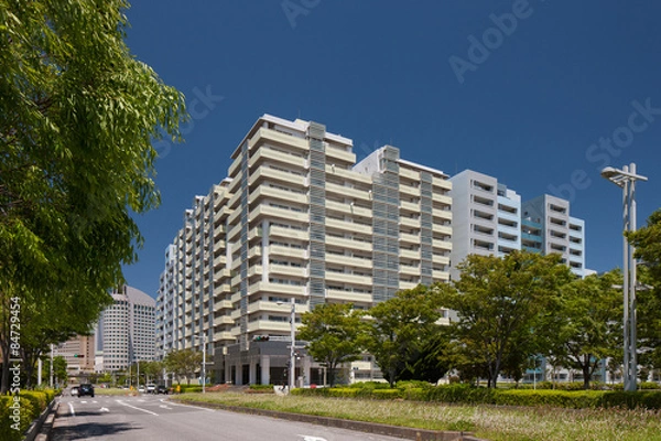 Fototapeta 高層マンション