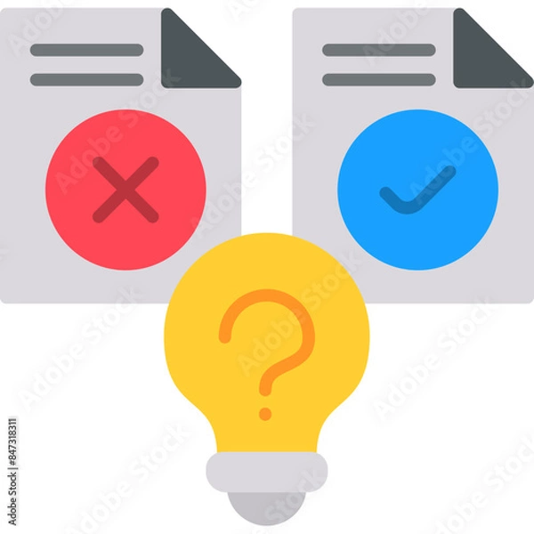 Obraz Hypothesis Icon