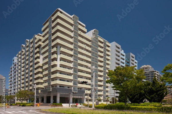 Fototapeta 高層マンション