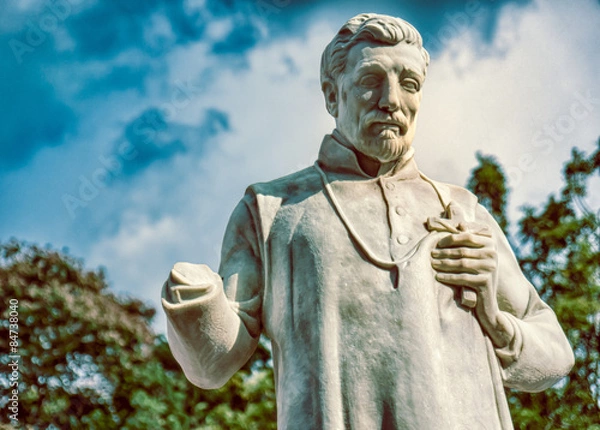 Fototapeta Statue of St Francis Xavier