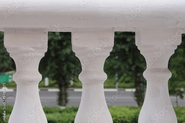 Obraz перила из балясин