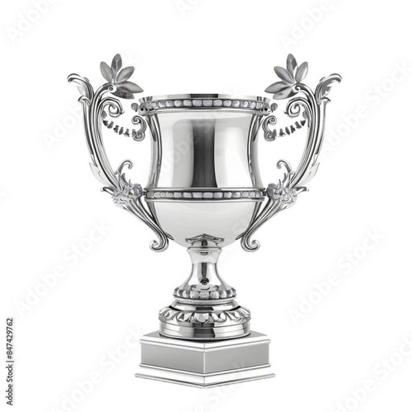 Obraz gold trophy cup, Isolated On Transparent Background