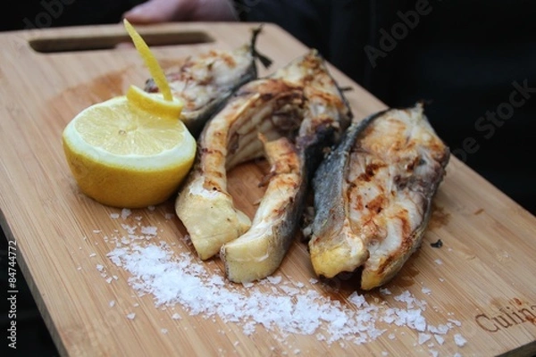 Obraz Gegrillter Karpfen