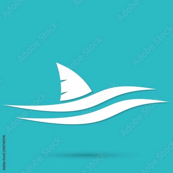 Fototapeta Fish icon