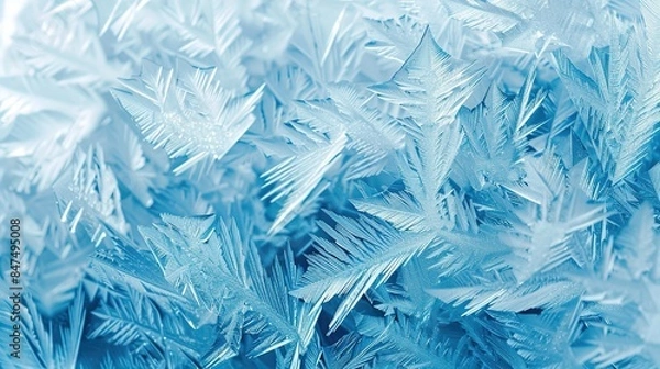 Fototapeta Ice pattern wallpaper