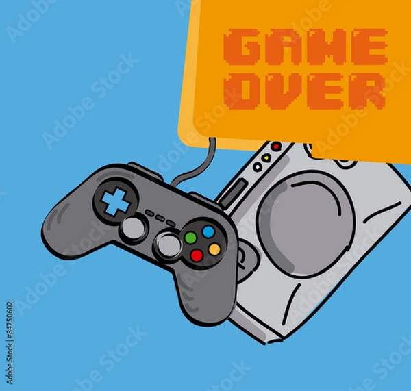 Fototapeta video games