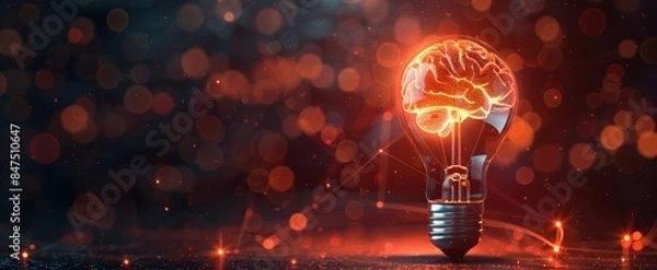 Obraz Creative Brainstorming Concept