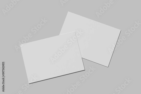 Fototapeta Certificate Blank Mockup