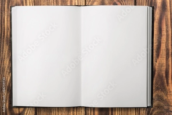 Fototapeta Book, open, top.