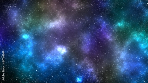 Obraz galaxy space nebula background