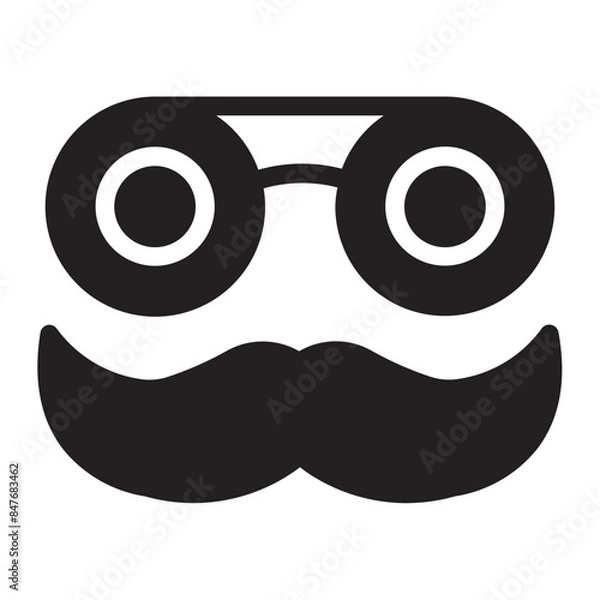 Obraz costume glyph icon