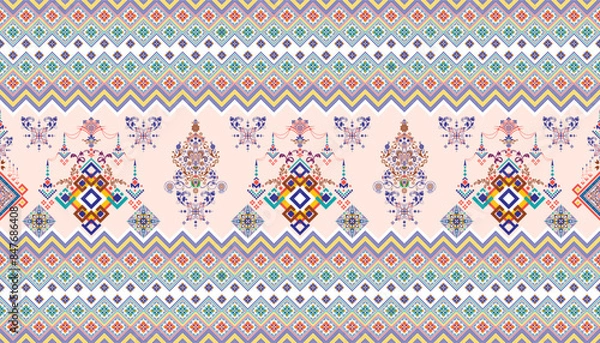 Fototapeta Fabric Pattern_A38
