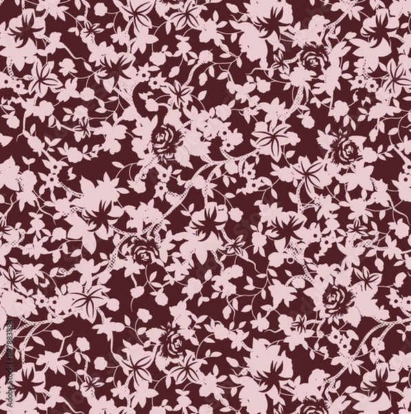 Obraz seamless damask pattern