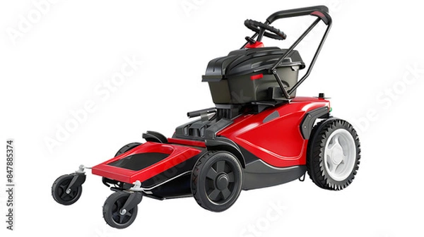 Obraz lawn mower isolated on transparent background