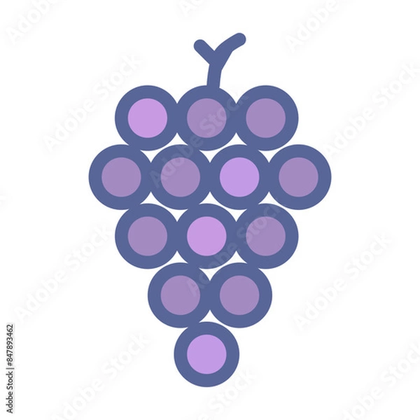 Fototapeta Grape Icon