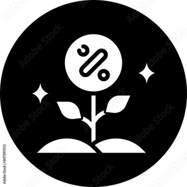 Fototapeta GROWTH,investment,plant,money,plant.svg