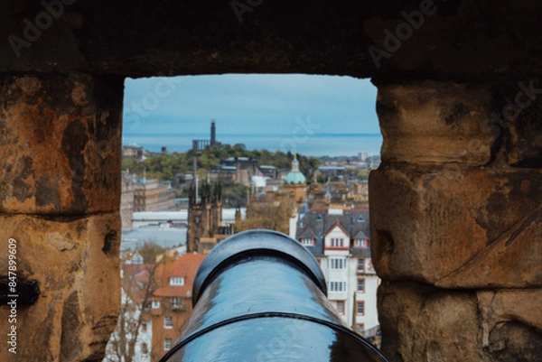 Obraz old fortress wall