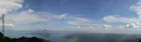 Obraz volcano - tagaytay - philippines