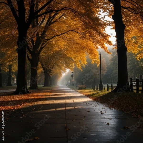 Fototapeta Autumn landscape