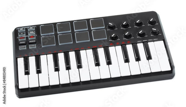 Fototapeta Digital Midi Keyboard