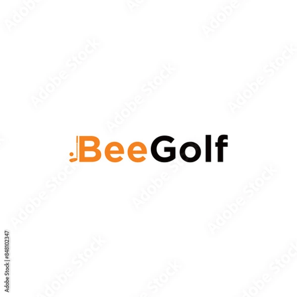 Obraz golf logo vector icon illustration