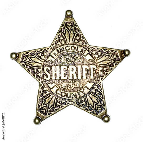 Obraz Sheriff's Star