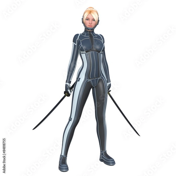 Fototapeta 女性戦士