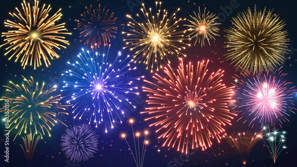 Obraz fireworks in the sky